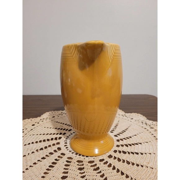 Vintage FiestaWare Antique Gold Coffee Server Pot Pitcher No Lid - Picture 2 of 5